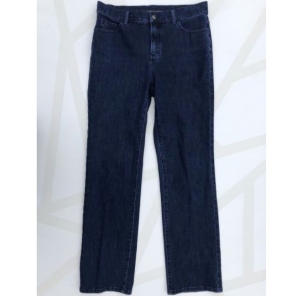 Soft Surroundings Classic Jeans Slim Straight 12 - Picture 4 of 8